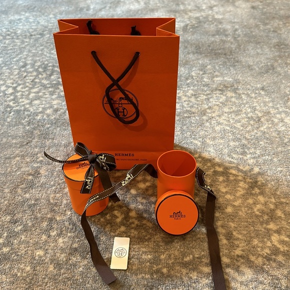 HERMES TWILLY TUBES AND SMALL SHOPPING BAG ETC - Picture 6 of 9